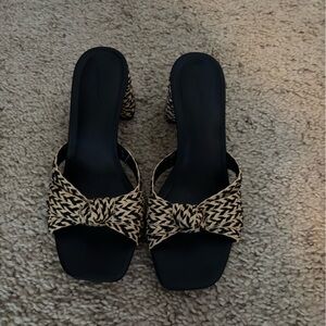 Black and Tan Women's Heels